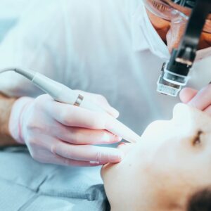 tooth cleaning
